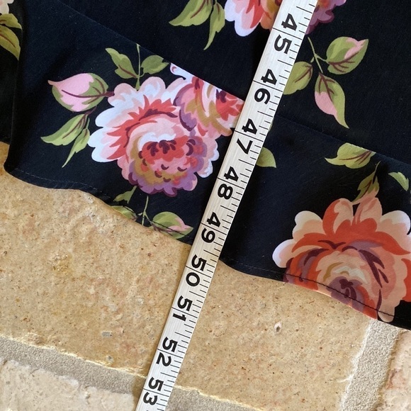 Danny & Nicole Rose Maxi dress Womens 8 Whimsy goth Dark Romantic 90’s Y2K - Picture 8 of 9